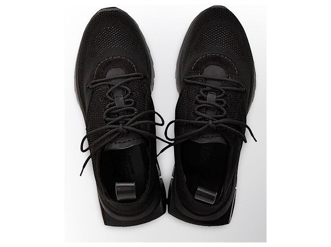 Sneakers Salvatore Ferragamo Gancini in Nylon - Nero - vista 8