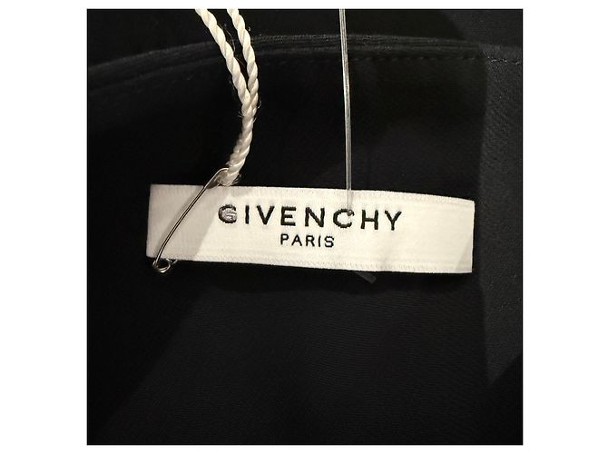 Givenchy Falda Larga Asimétrica Negra Negro - vista 4