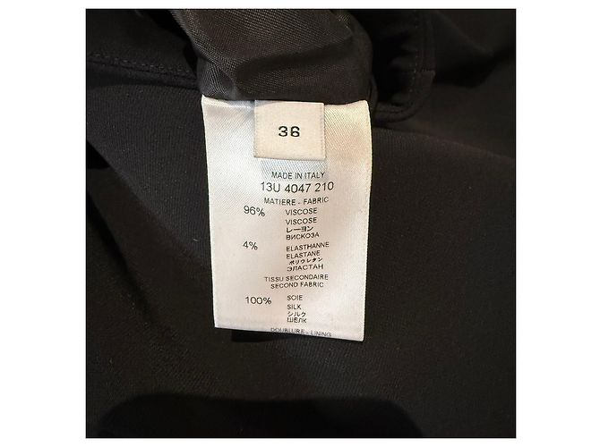 Givenchy Falda Larga Asimétrica Negra Negro - vista 5