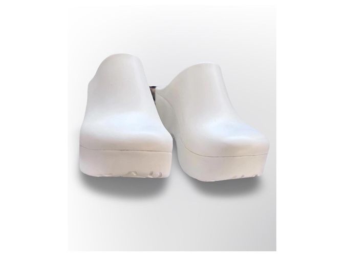 Loewe Terra Foam Clog 90 Zoccoli Bianchi Bianco - vista 11