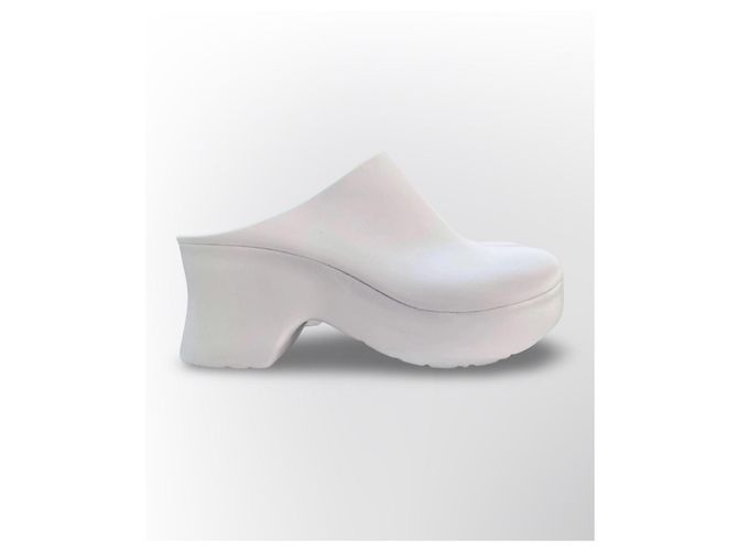 Loewe Terra Foam Clog 90 Zoccoli Bianchi Bianco - vista 7