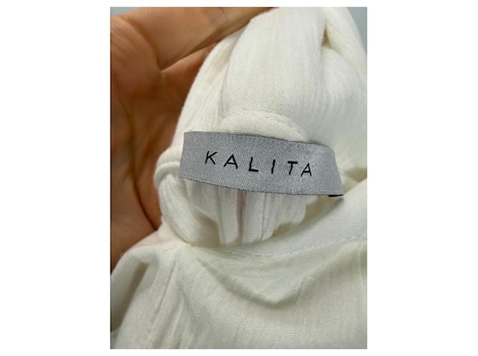 Autre Marque Kalita Mono de algodón blanco - vista 2