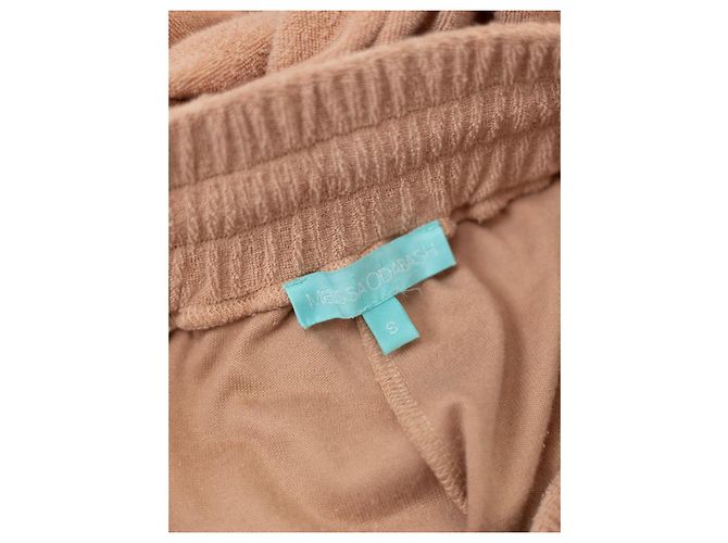 Set con camicia e pantaloni in spugna Melissa Odabash Rosa Beige - vista 7