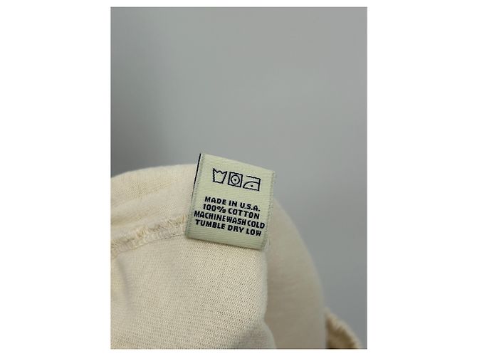 Autre Marque Pantaloncini SPORTY & RICH in cotone beige M - vista 4