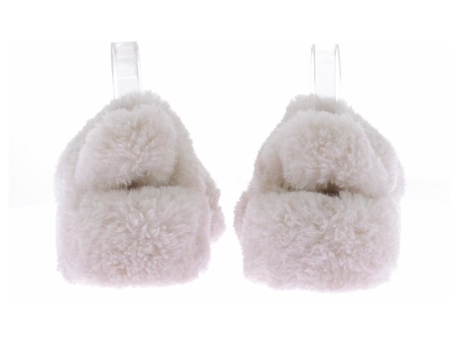 Autre Marque Pantofole in shearling Bianco - vista 3