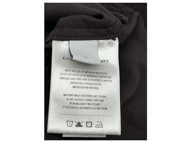 Camicia Citizens of Humanity Marrone Cotone L - vista 4