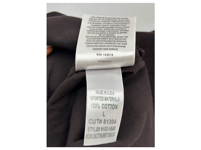 Camicia Citizens of Humanity Marrone Cotone L - vista 5
