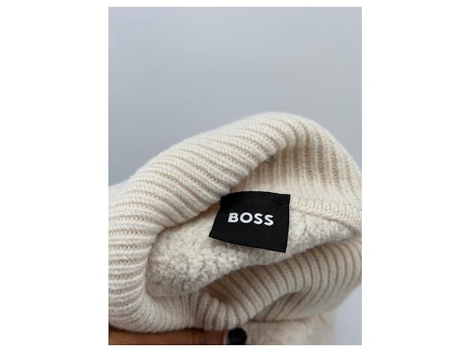 Hugo Boss Wollpullover Beige Größe S - Ansicht 5