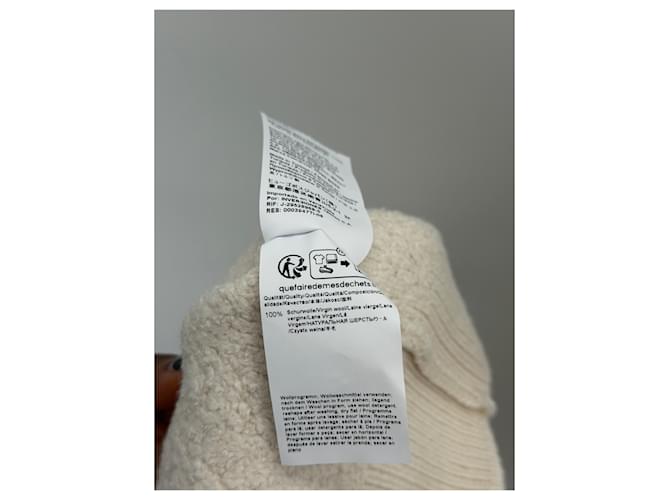 Hugo Boss Wollpullover Beige Größe S - Ansicht 6