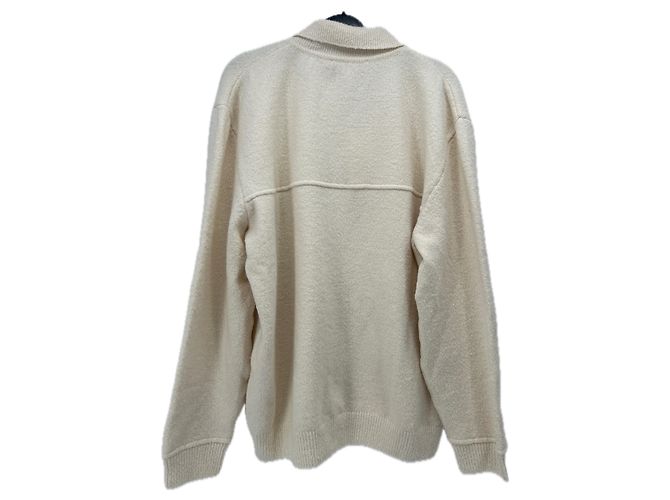 Autre Marque Weißer Baumwollcardigan - Ansicht 2