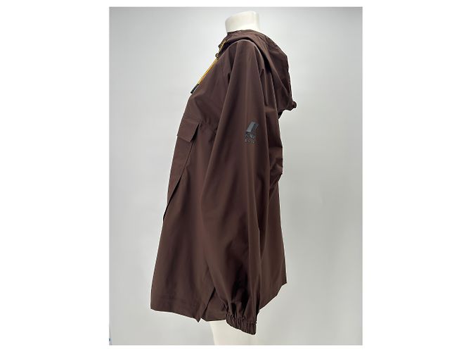 Autre Marque KWAY Giacca marrone M Cachi - vista 4