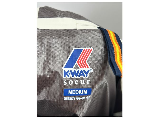Autre Marque KWAY Giacca marrone M Cachi - vista 5