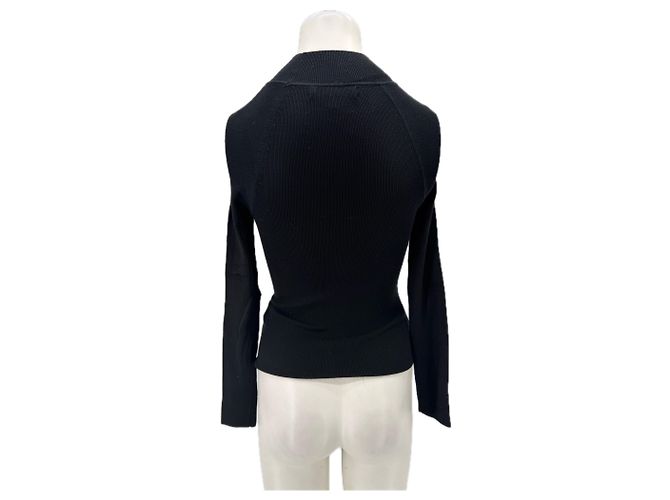 Banana Republic Pull col montant noir - vue 2