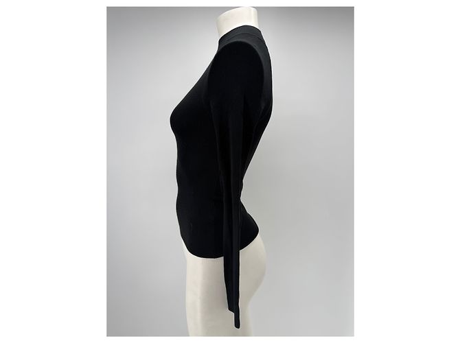 Banana Republic Pull col montant noir - vue 3