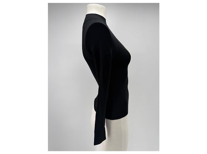 Banana Republic Pull col montant noir - vue 4