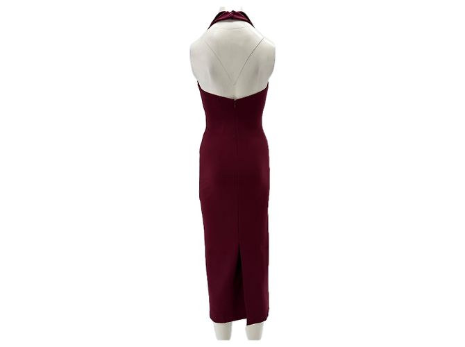 Autre Marque Abito bordeaux MESHKI Rosso XS - vista 2