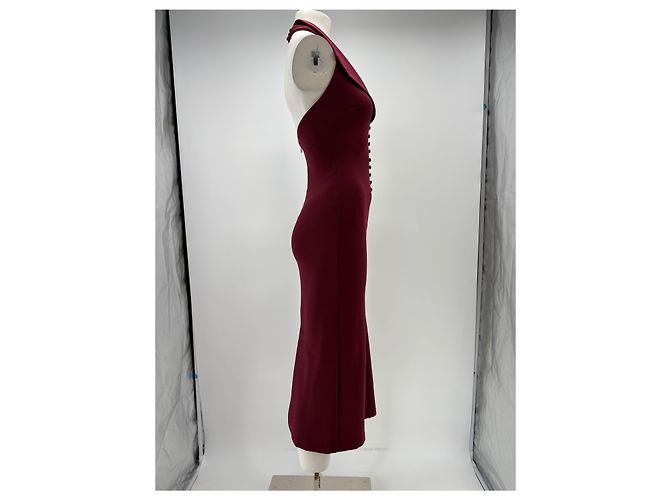Autre Marque Abito bordeaux MESHKI Rosso XS - vista 3