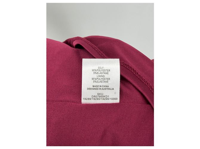 Autre Marque Abito bordeaux MESHKI Rosso XS - vista 6