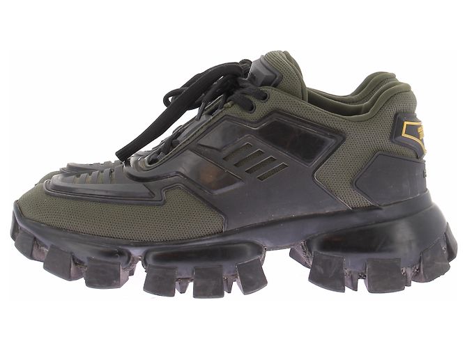 Prada Sneaker Khaki Stoff Größe 39 - Ansicht 5