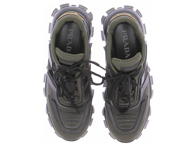 Prada Sneaker Khaki Stoff Größe 39 - Ansicht 6