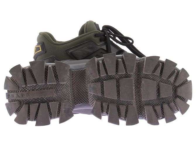 Prada Sneaker Khaki Stoff Größe 39 - Ansicht 7