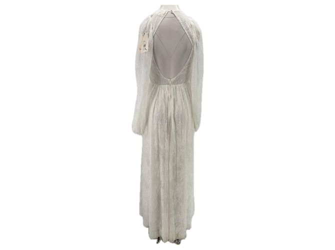 Ba&Sh Weißes Spitzenkleid - Ansicht 2