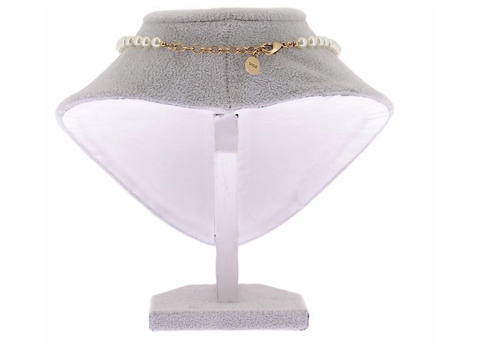 Collana Dior di perle con pendente Bianco - vista 4