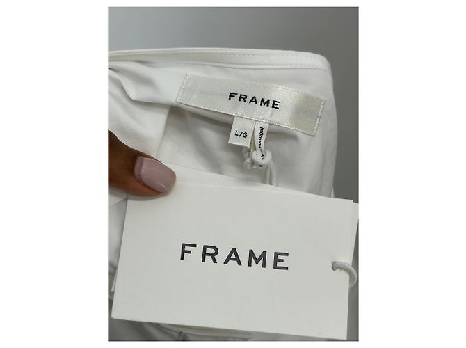 Frame Denim Chemise à manches courtes White - view 5