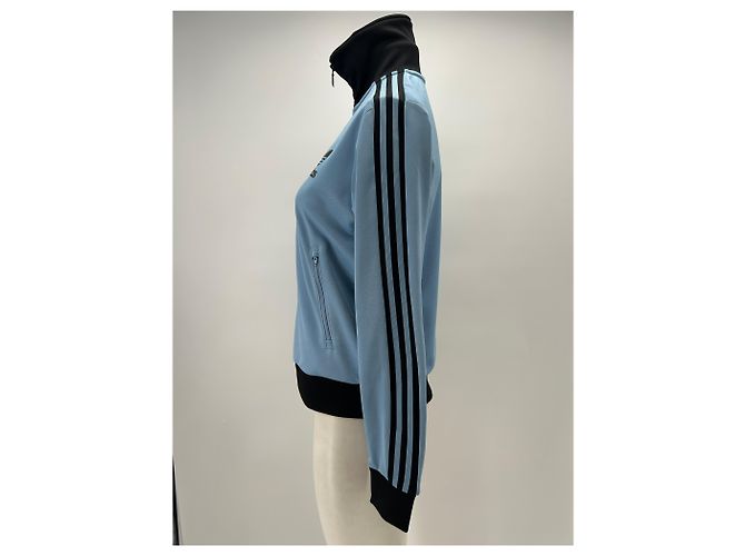 Adidas Blue Jacket Polyester S - view 3
