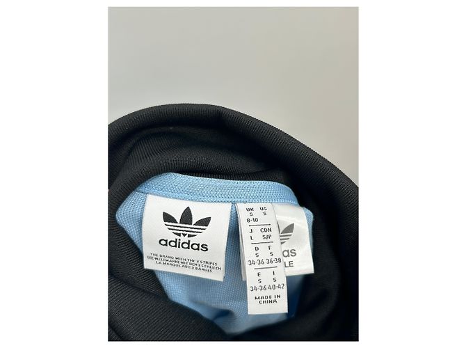 Adidas Blue Jacket Polyester S - view 5