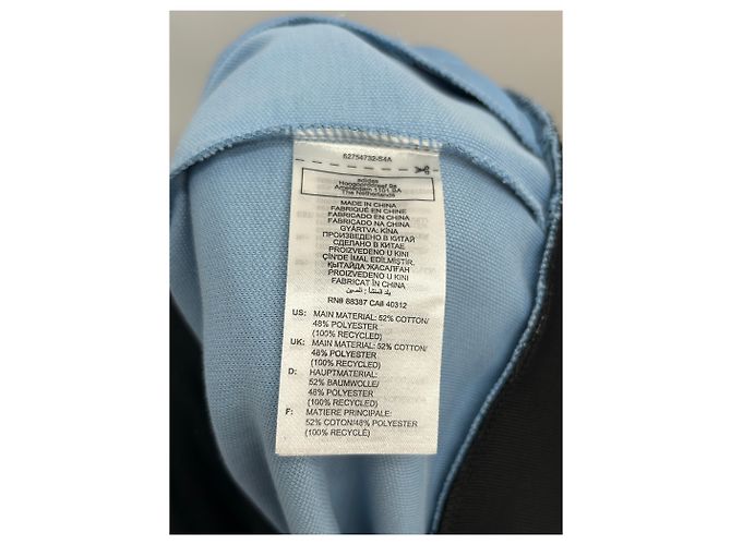 Adidas Blue Jacket Polyester S - view 6