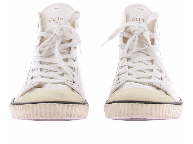 Céline Sneaker aus Canvas Weiß 39 - Ansicht 2