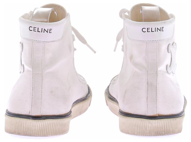 Céline Sneaker aus Canvas Weiß 39 - Ansicht 3