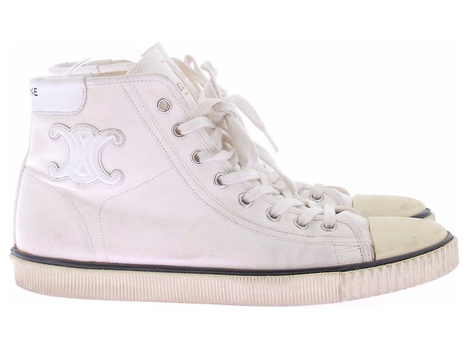 Céline Sneaker aus Canvas Weiß 39 - Ansicht 4