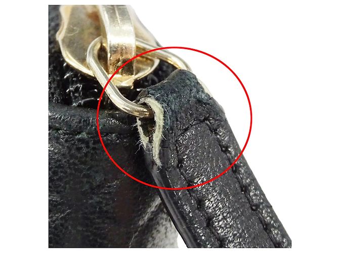 Portafoglio da donna Chanel in agnello nero - vista 13