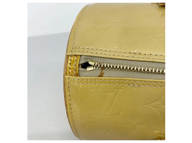Borsa Louis Vuitton Vernis Bedford Beige - vista 8