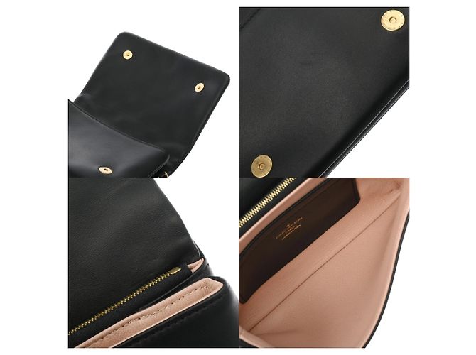 Pochette Coussin in Monogram Embossed Louis Vuitton Noir Nero - vista 10