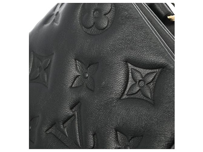 Pochette Coussin in Monogram Embossed Louis Vuitton Noir Nero - vista 8