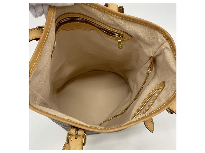 Borsa Tote Louis Vuitton Monogram Bucket GM Marrone - vista 4