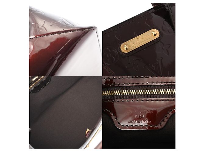 Borsa Louis Vuitton Monogram Vernis Wilshire PM - vista 10