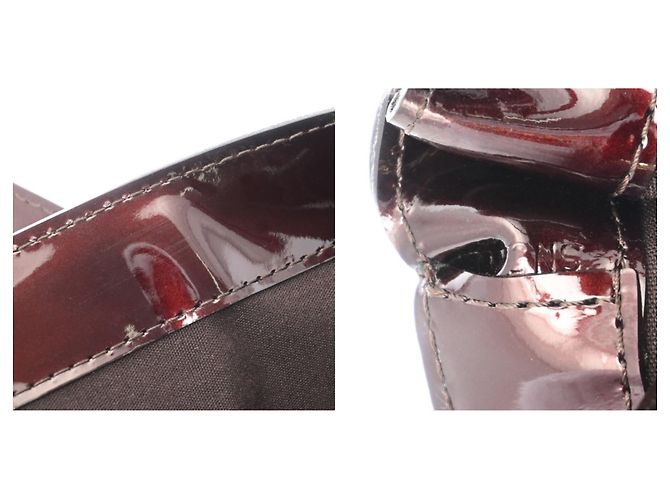 Borsa Louis Vuitton Monogram Vernis Wilshire PM - vista 11