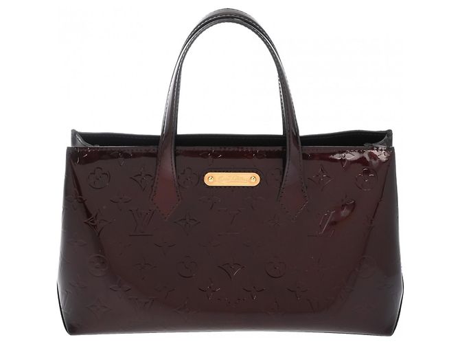 Borsa Louis Vuitton Monogram Vernis Wilshire PM - vista 2