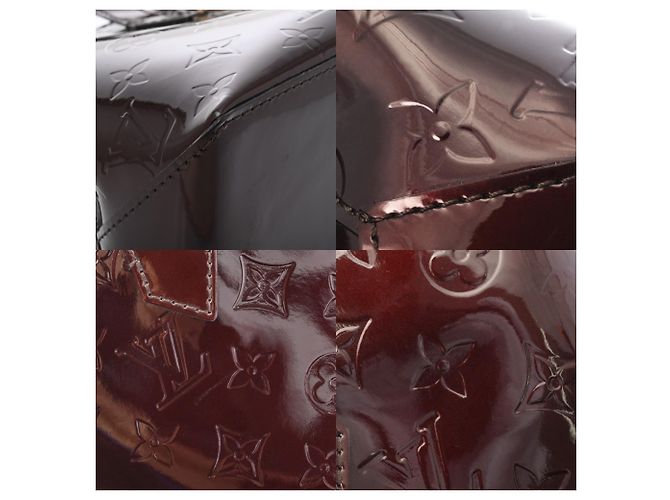 Borsa Louis Vuitton Monogram Vernis Wilshire PM - vista 9