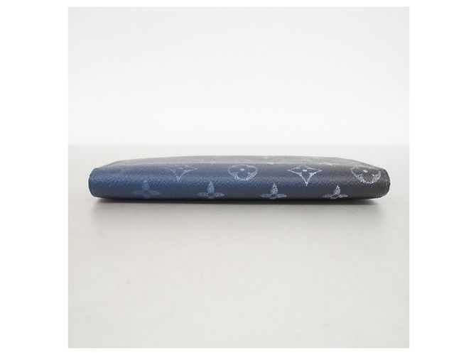 Portafoglio Louis Vuitton Monogram Gradient Brazza NM Long Blu navy - vista 2