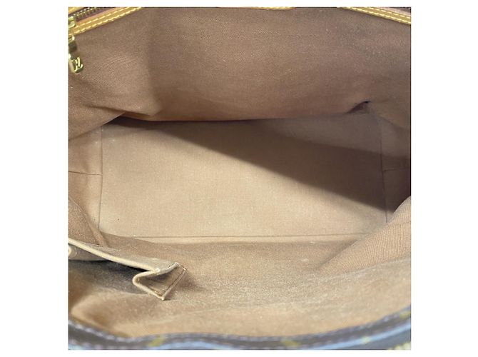 Borsa Tote Cabas Mezzo Monogram Louis Vuitton Marrone - vista 4