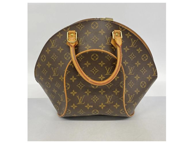 Borsa Louis Vuitton Monogram Ellipse MM Marrone - vista 10