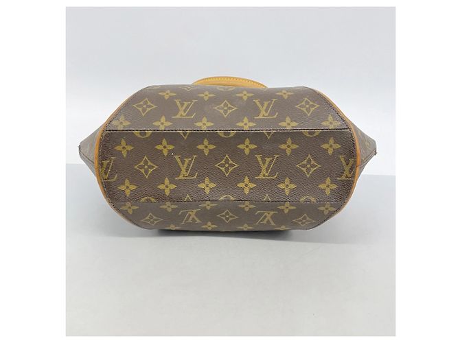 Borsa Louis Vuitton Monogram Ellipse MM Marrone - vista 3