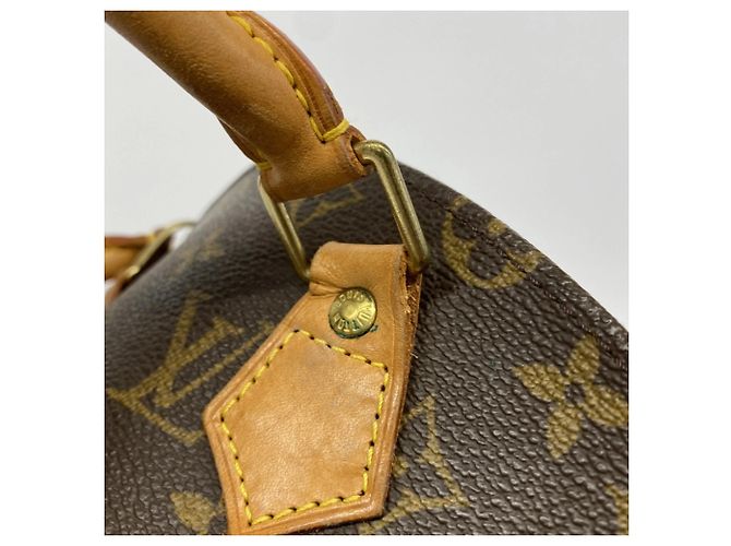 Borsa Louis Vuitton Monogram Ellipse MM Marrone - vista 8