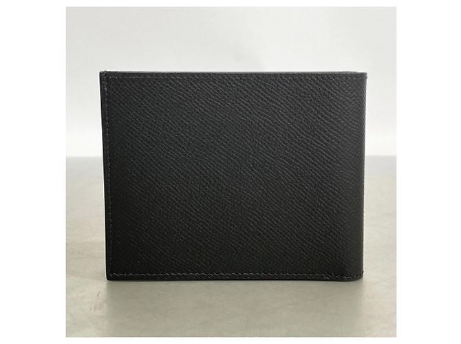 Hermès Hermes Black Epsom Leather Bi-Fold Wallet - view 5
