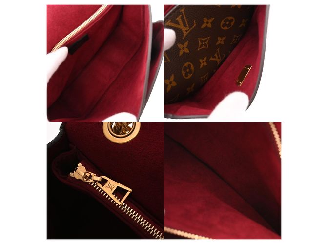 Borsa a tracolla Louis Vuitton Monogram Passy Marrone - vista 10
